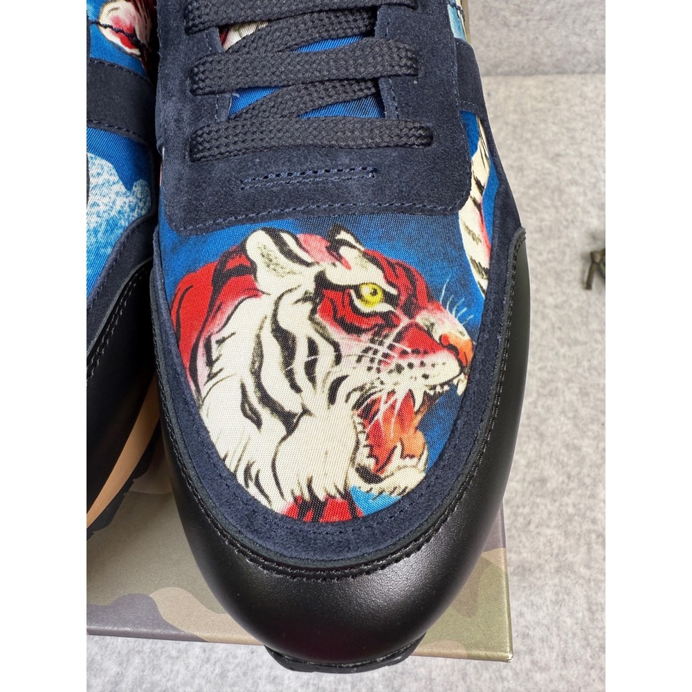 Valentino Garavani Rockrunner Tiger Sneakers Mens Designer Shoes Size EU46/US13 - Picture 5 of 15